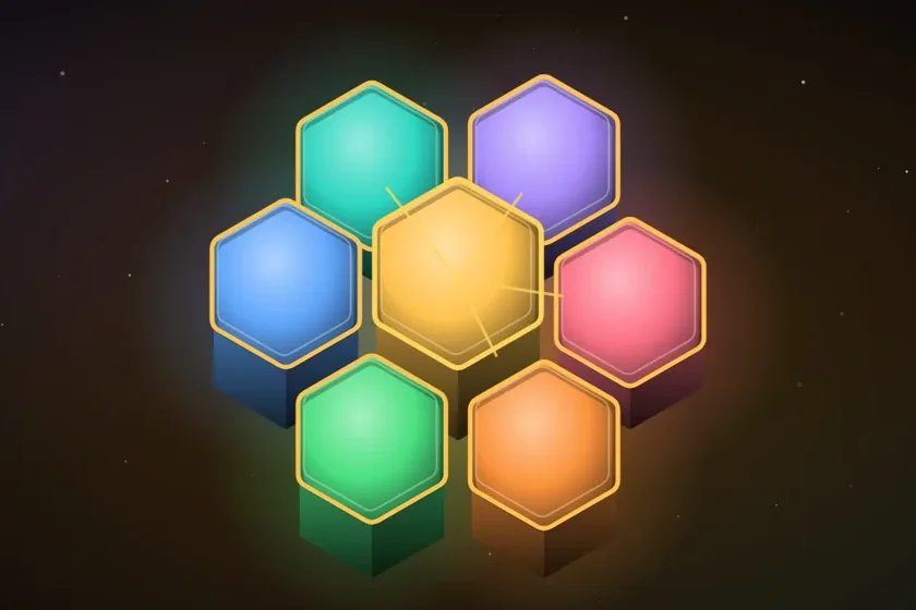 The same AIs gathered into one honeycomb